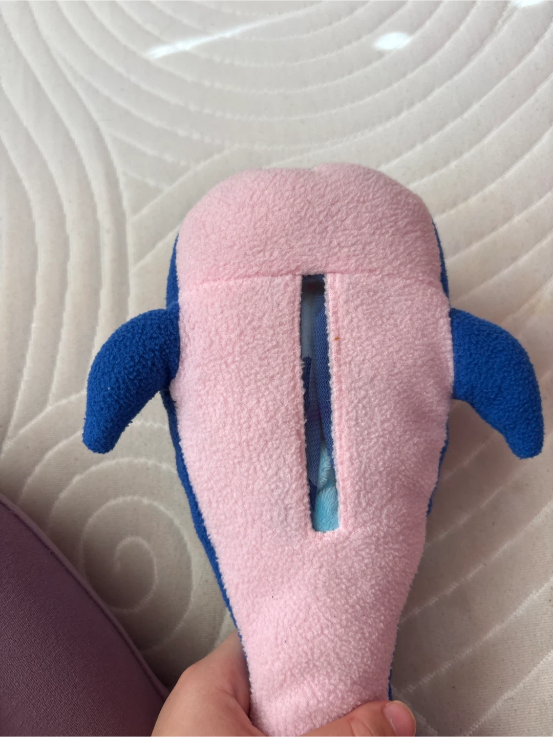 Plush Whale Hand Puppet Toy - photo 2