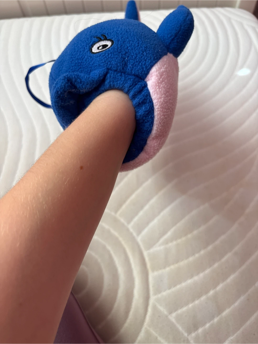 Plush Whale Hand Puppet Toy - photo 3