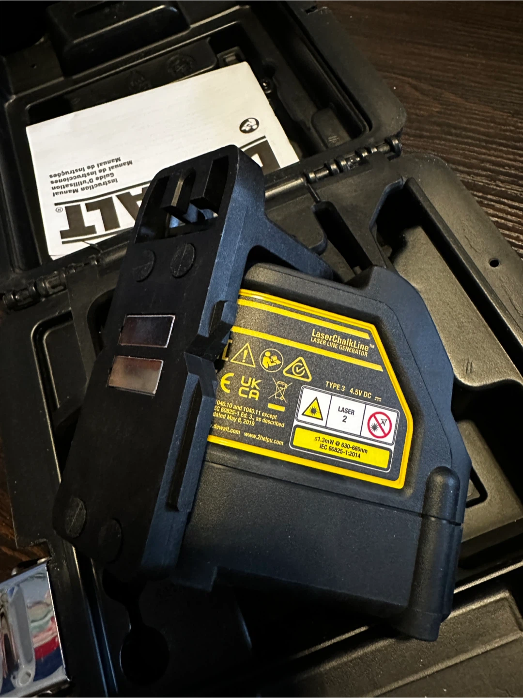 DEWALT LaserChalkLine Laser Line Generator - photo 2