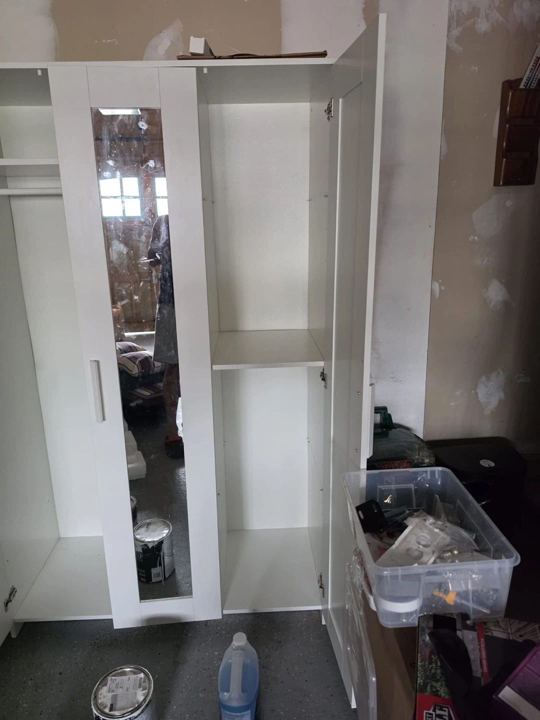 IKEA BRIMNES Wardrobe with 3 Doors, White - photo 3