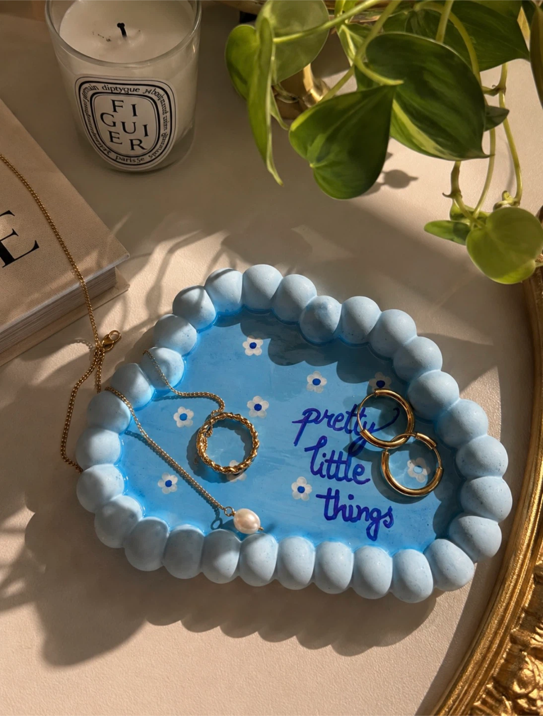 Handmade "Pretty Little Things" Trinket Dish