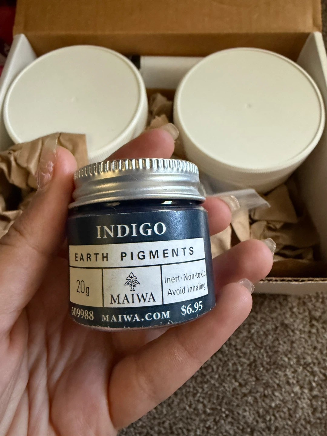 Maiwa Indigo Natural Dye and Earth Pigments Kit - photo 4