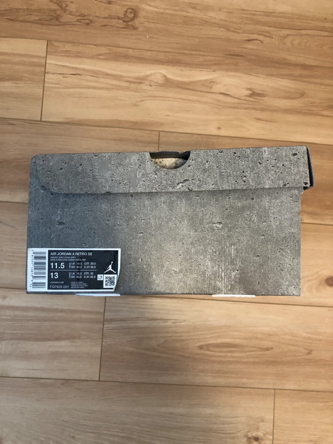Jordan 4 Wet Cement 11.5 Men’s Replacement Box - photo 4