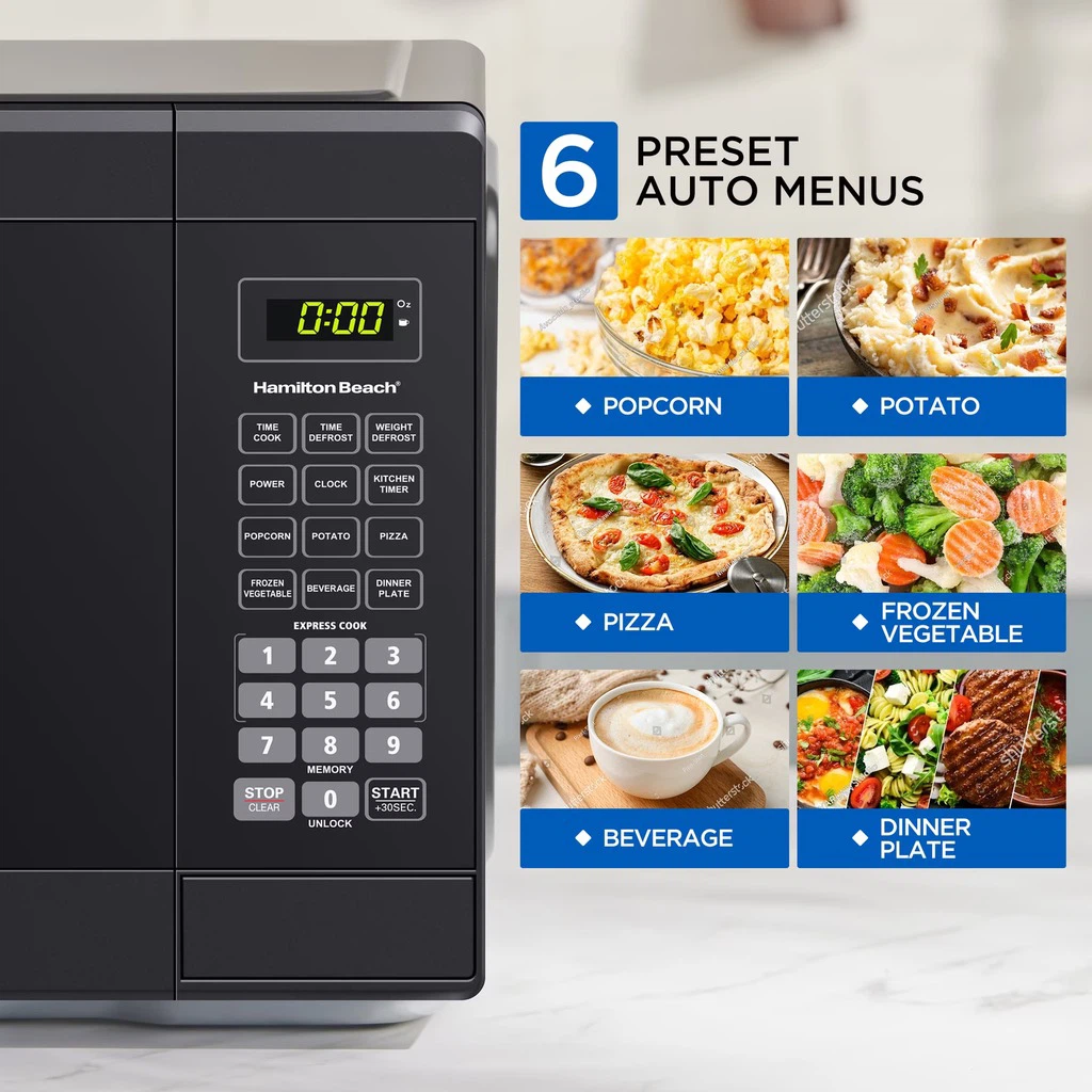 Hamilton Beach Black Microwave