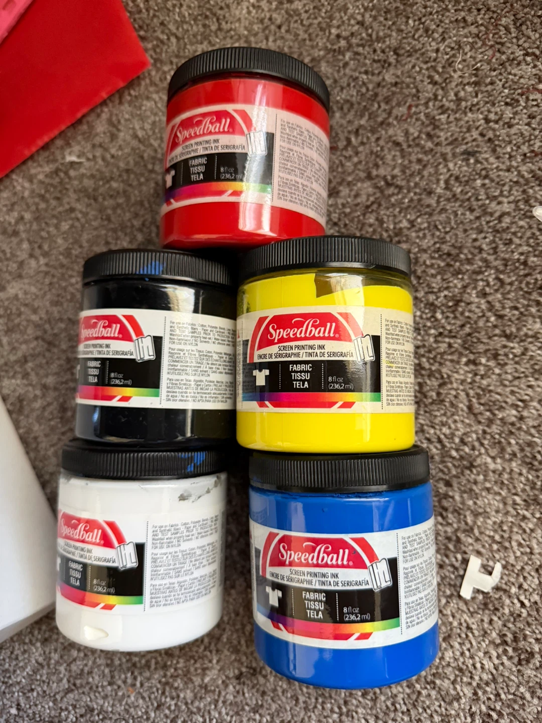 Speedball Fabric Screen Printing Ink Set 8oz - photo 2