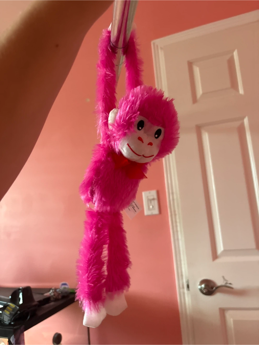 Pink Plush Monkey - photo 5