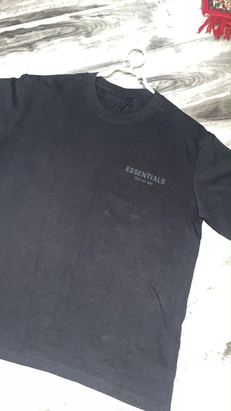 Black Essentials Fear of God T-Shirt - photo 2