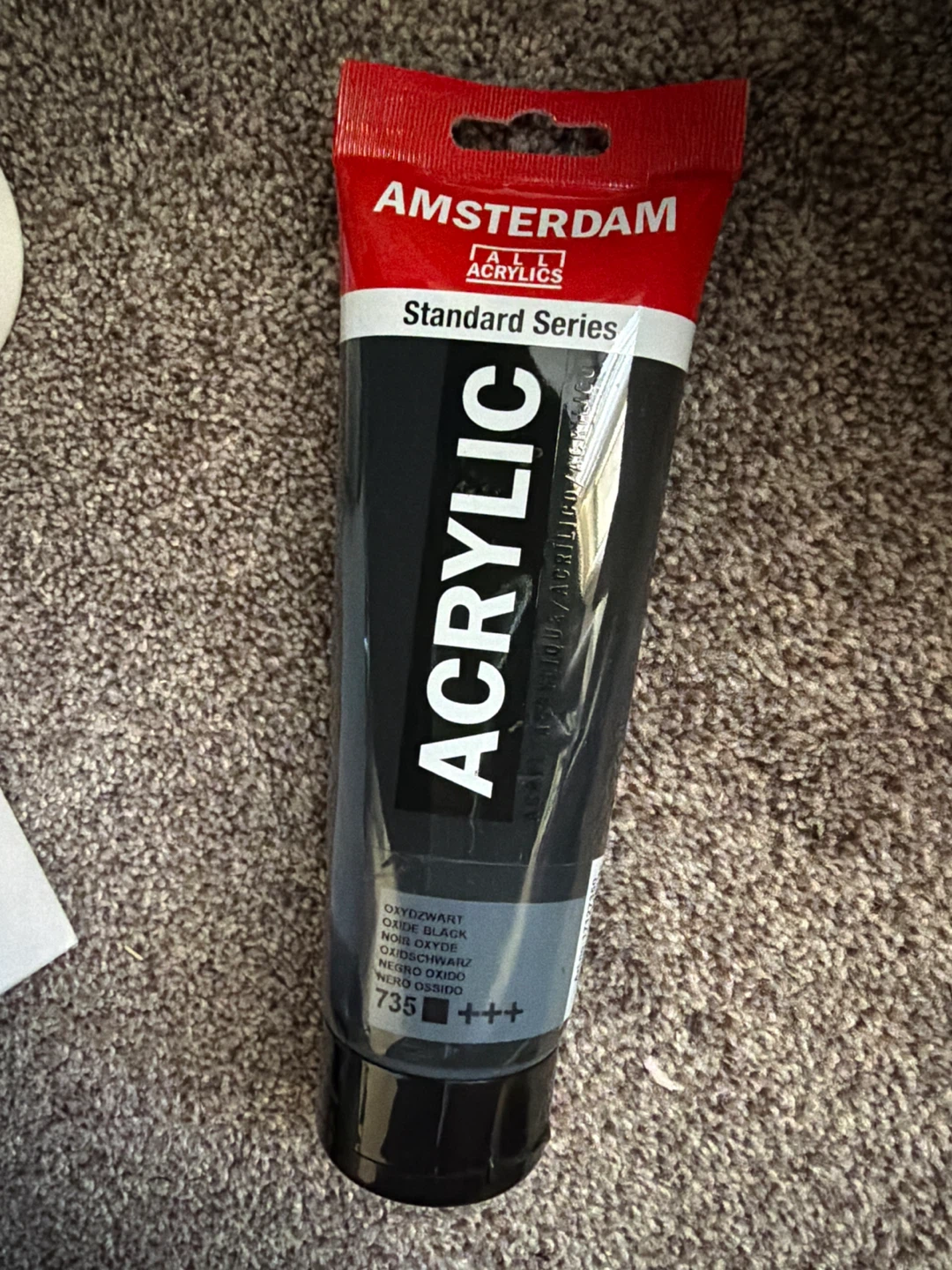 Amsterdam Standard Series Acrylic Paint in Oxide Black