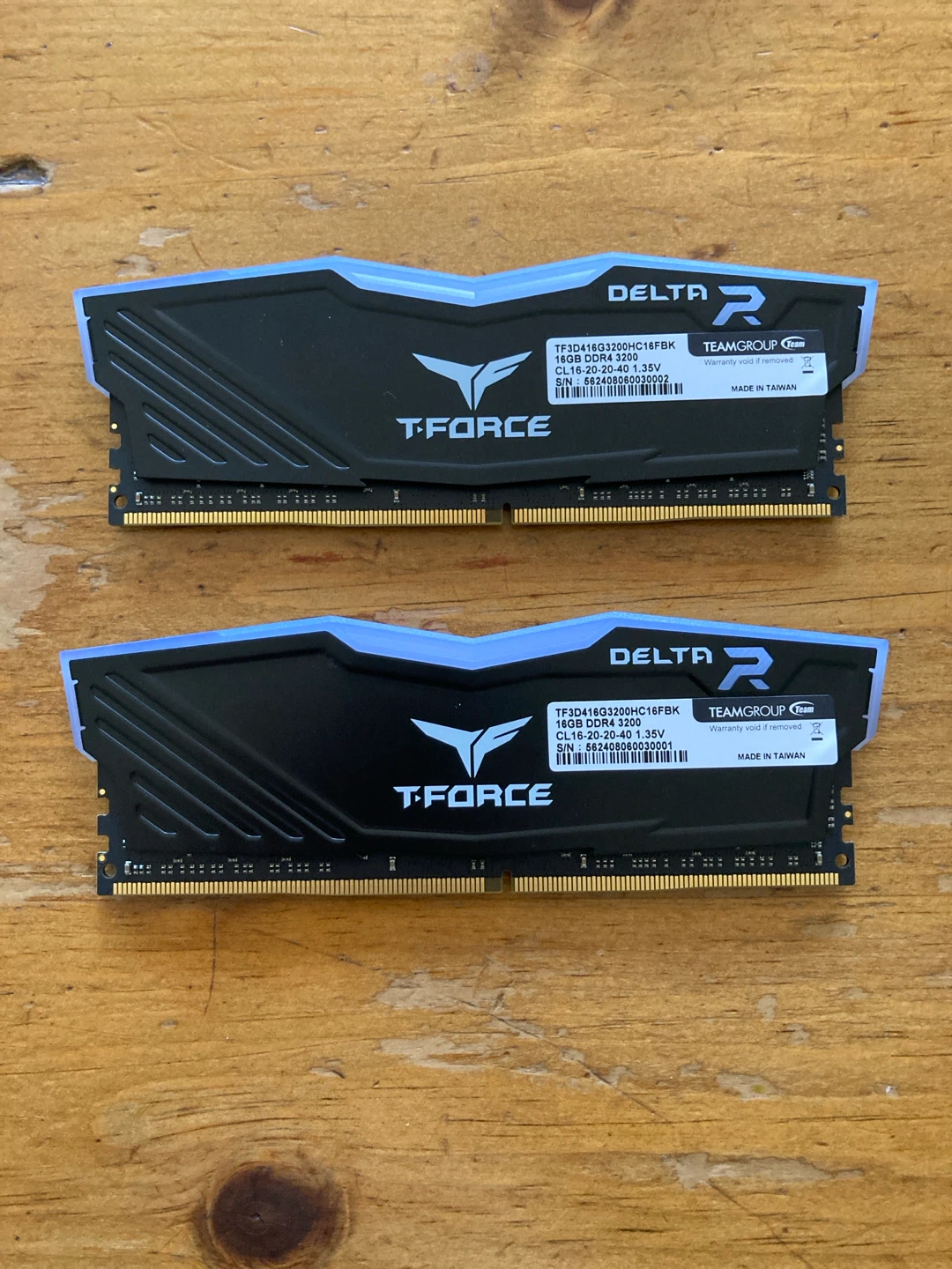 Ram T-Force Delta RGB 16GB DDR4 3200MHz RAM