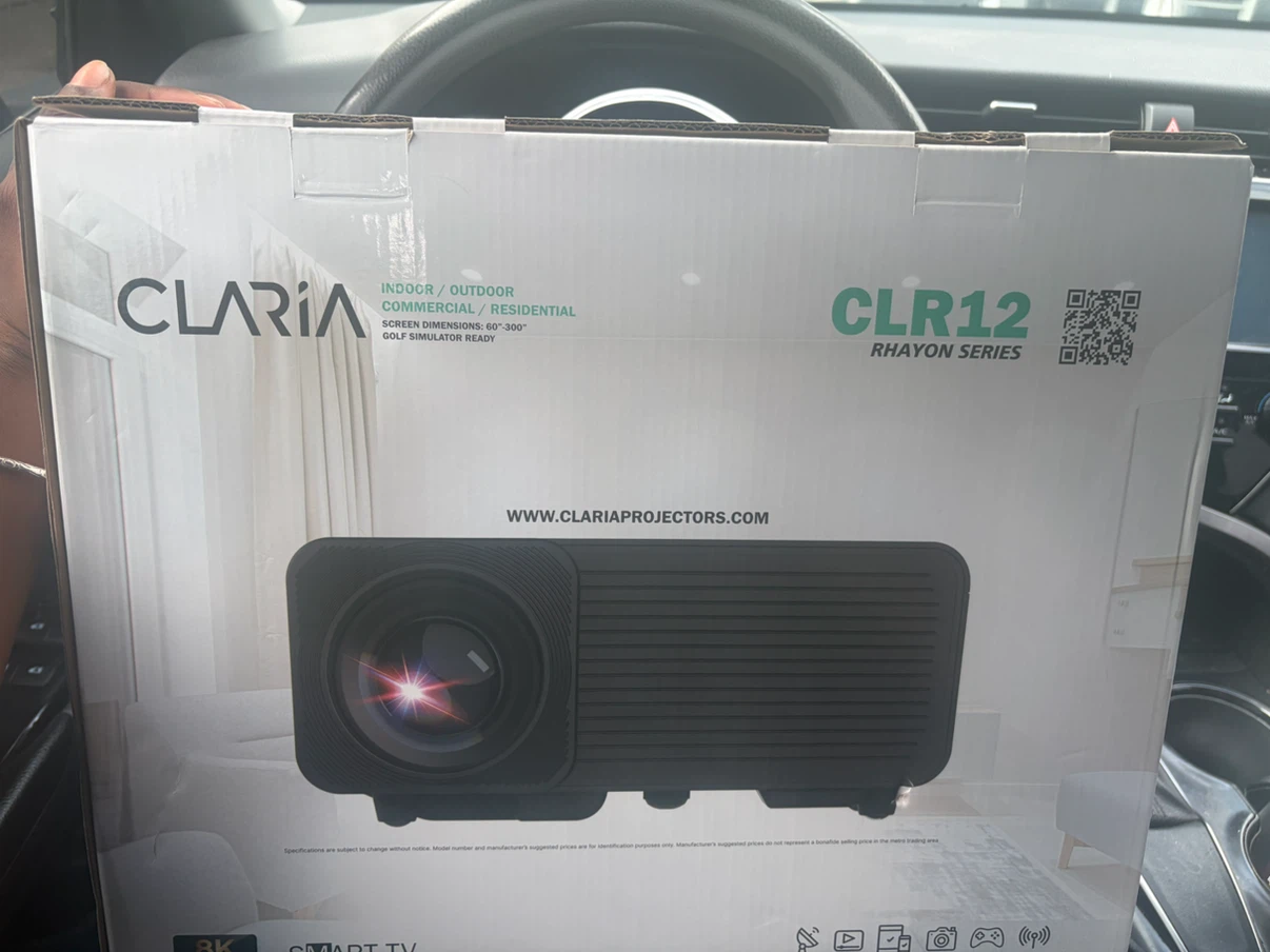 CLARIA CLR12 Rhayon Series 8K Laser Tech Projector