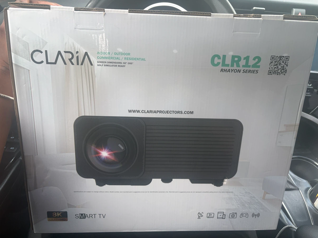 CLARIA CLR12 Rhayon Series 8K Laser Tech Projector - photo 2