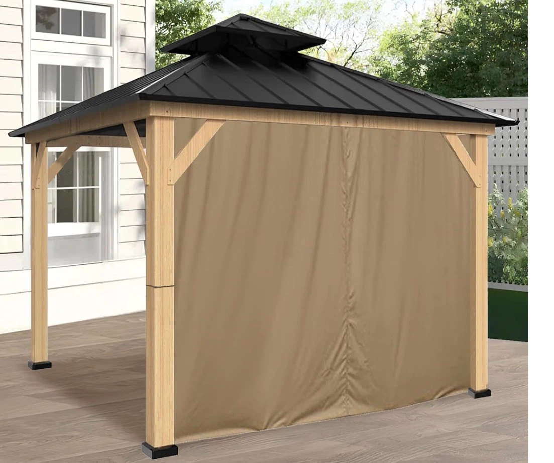 Gazebo Replacement Canopy and Privacy Curtains - photo 3
