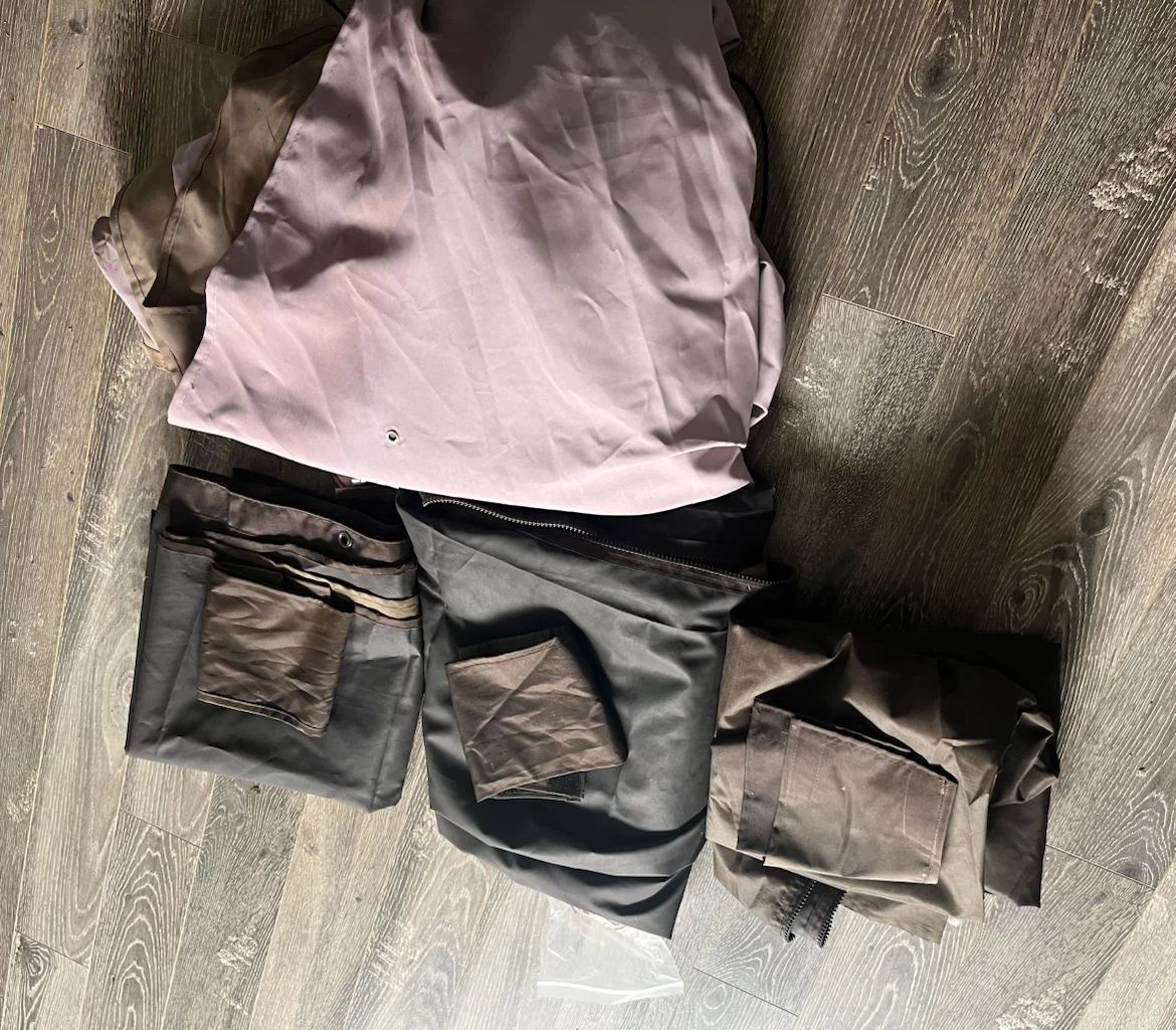 Gazebo Replacement Canopy and Privacy Curtains - photo 4