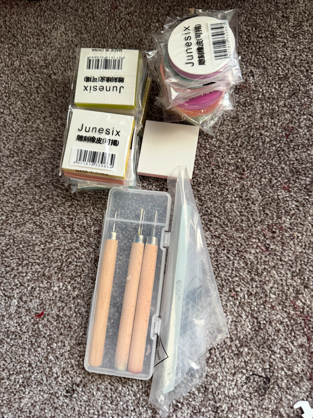 Junesix Rubber Stamp Carving Kit - photo 3