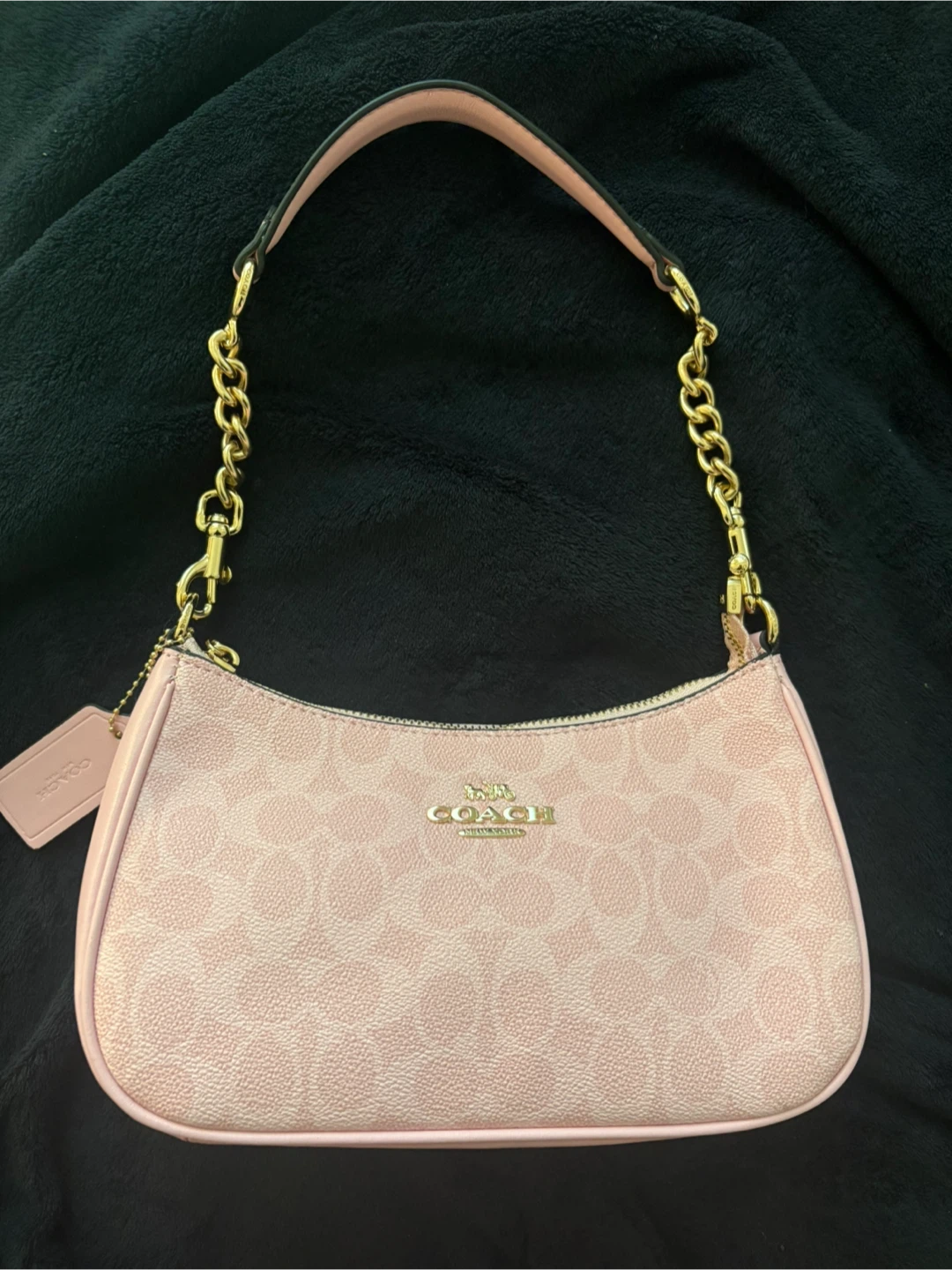 Coach Teri Signature Canvas Pink