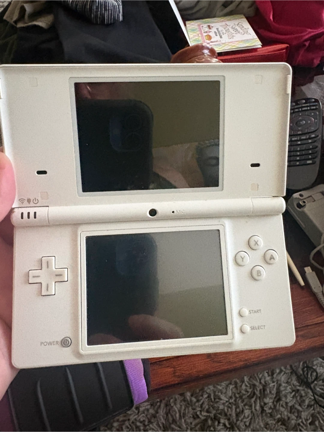 White Nintendo DSi with Case and Charger - photo 3