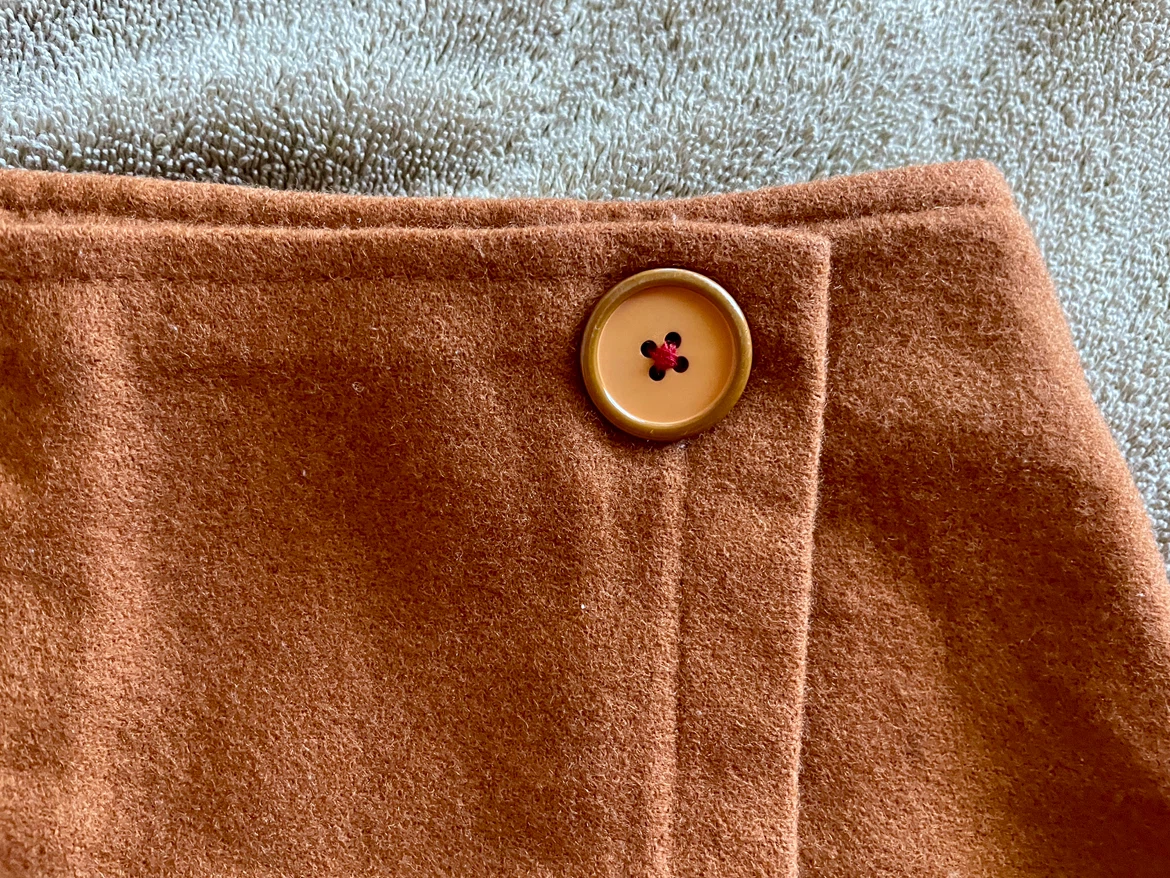 Terracotta wrap skirt - photo 4