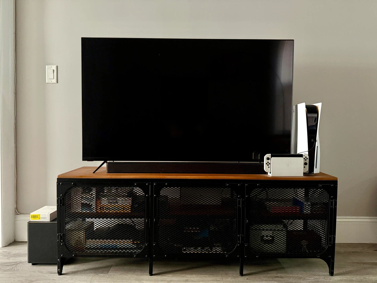 Industrial Tv Stand