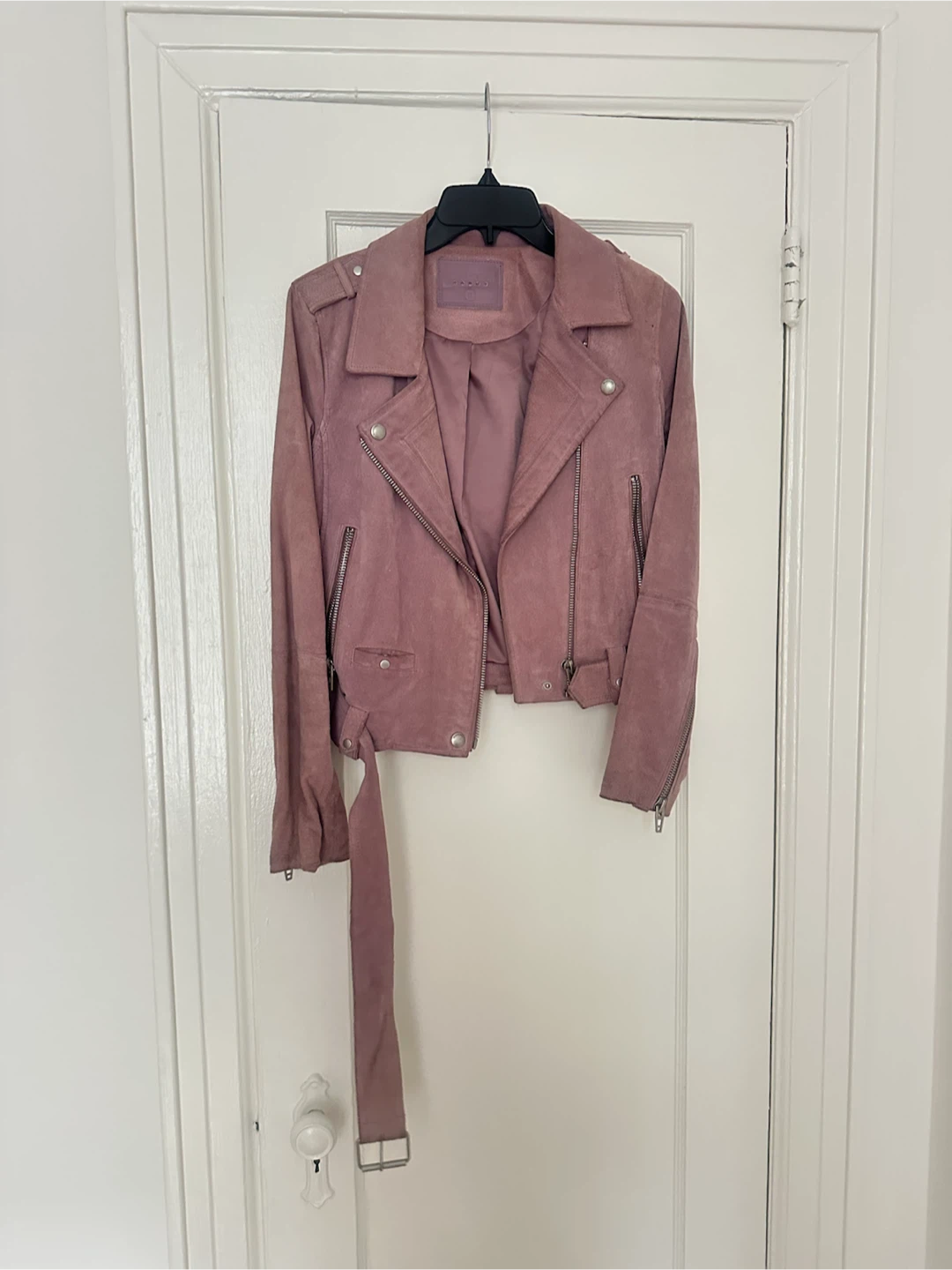 Blanknyc Suede Moto Jacket
