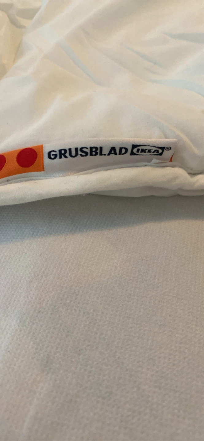 IKEA GRUSBLAD white duvet