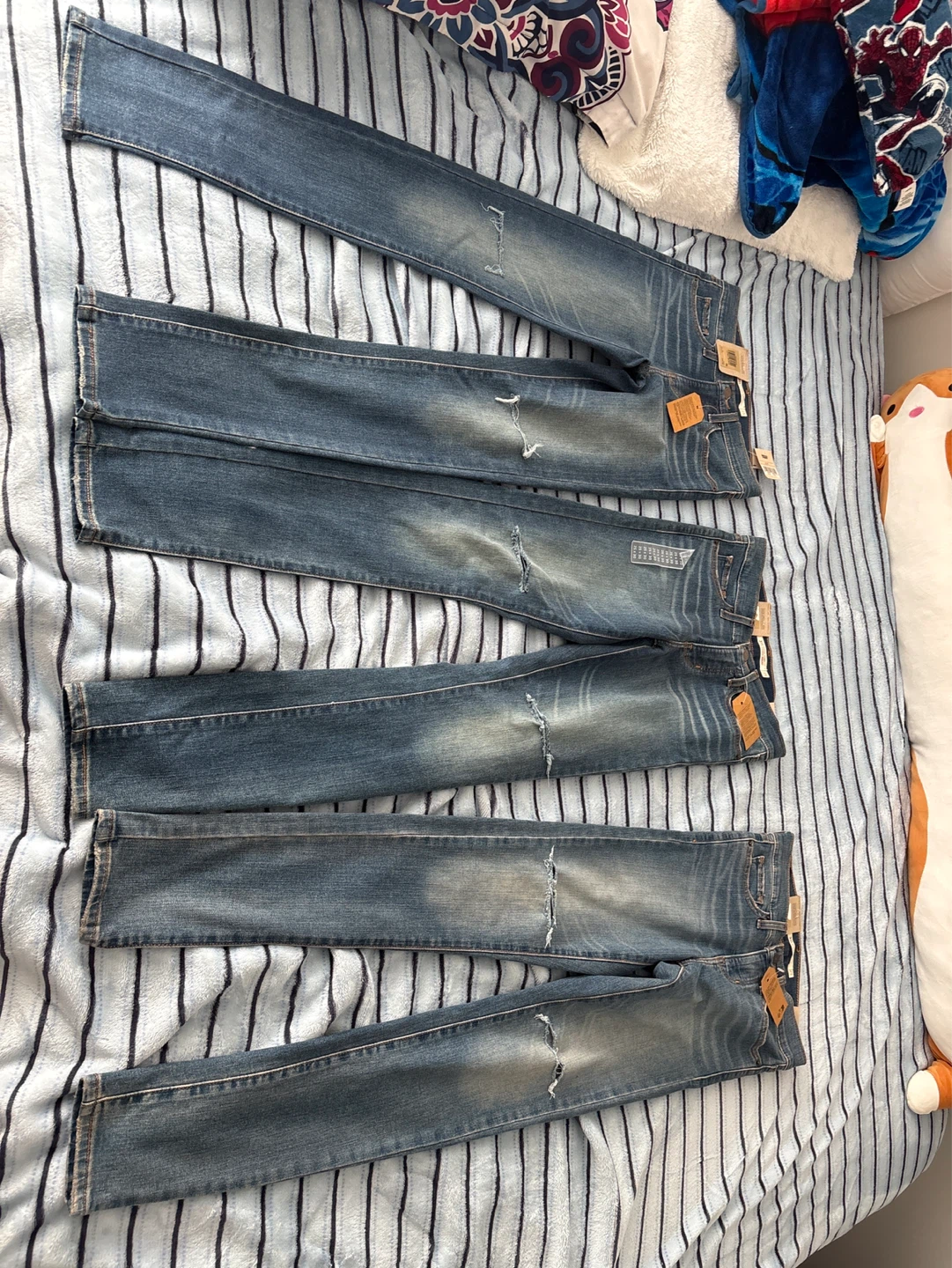 3Levi's 314 Shaping skinny Blue Jeans Set - photo 2