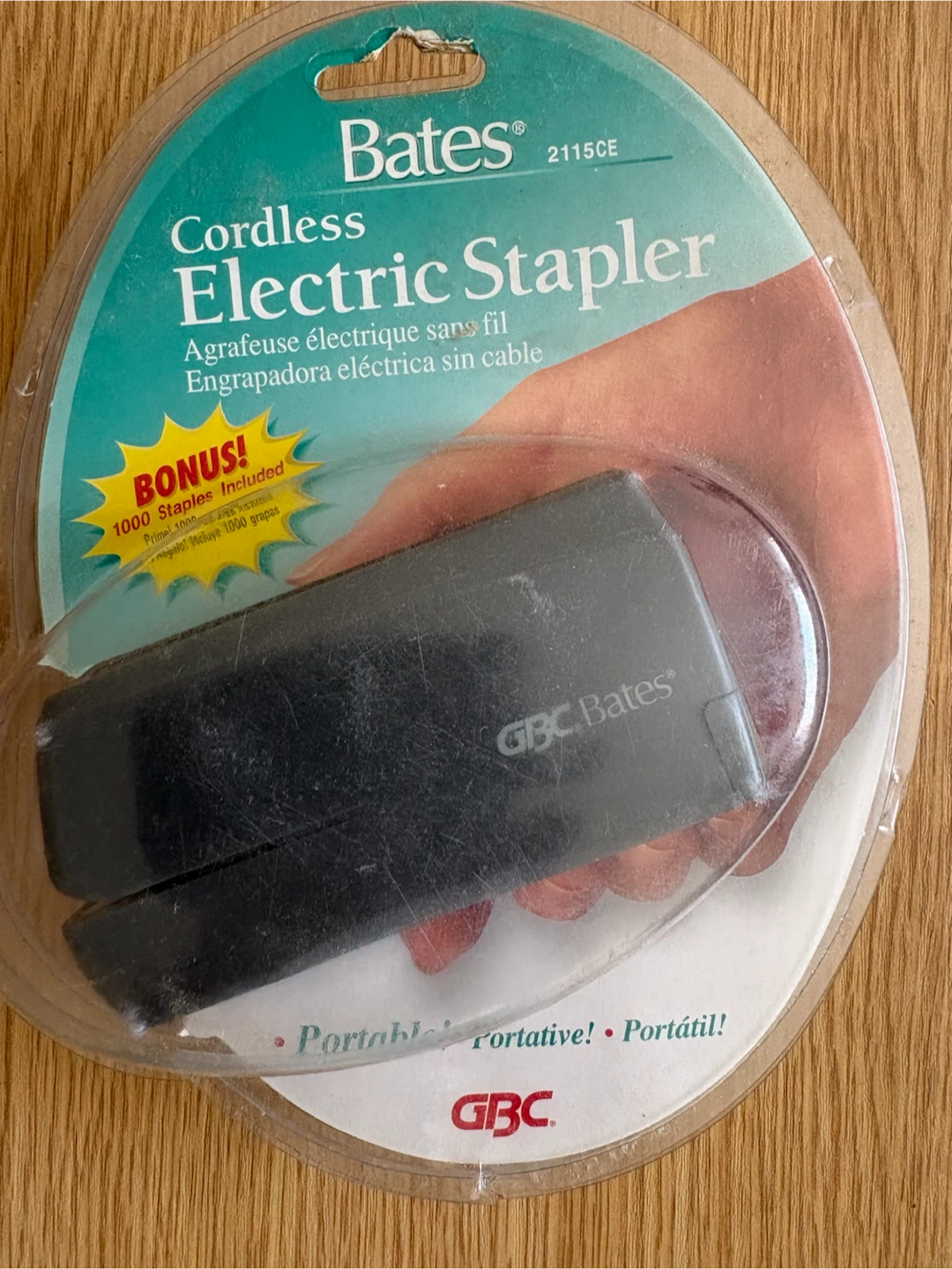 Bates 2115CE Cordless Electric Stapler