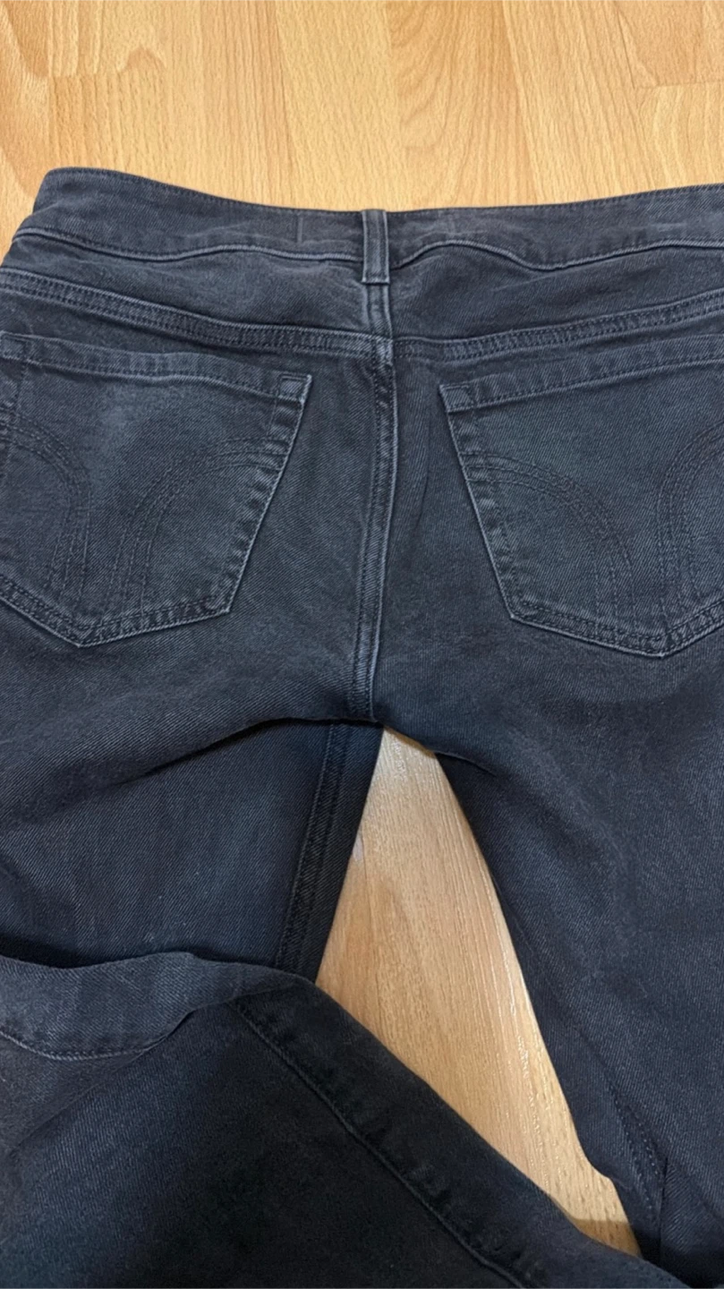 Hollister Black Denim Flare Jeans (size 27/4) - photo 2