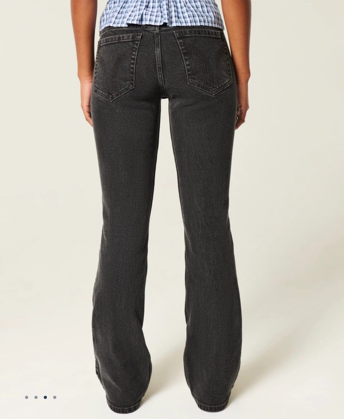Hollister Black Denim Flare Jeans (size 27/4) - photo 3