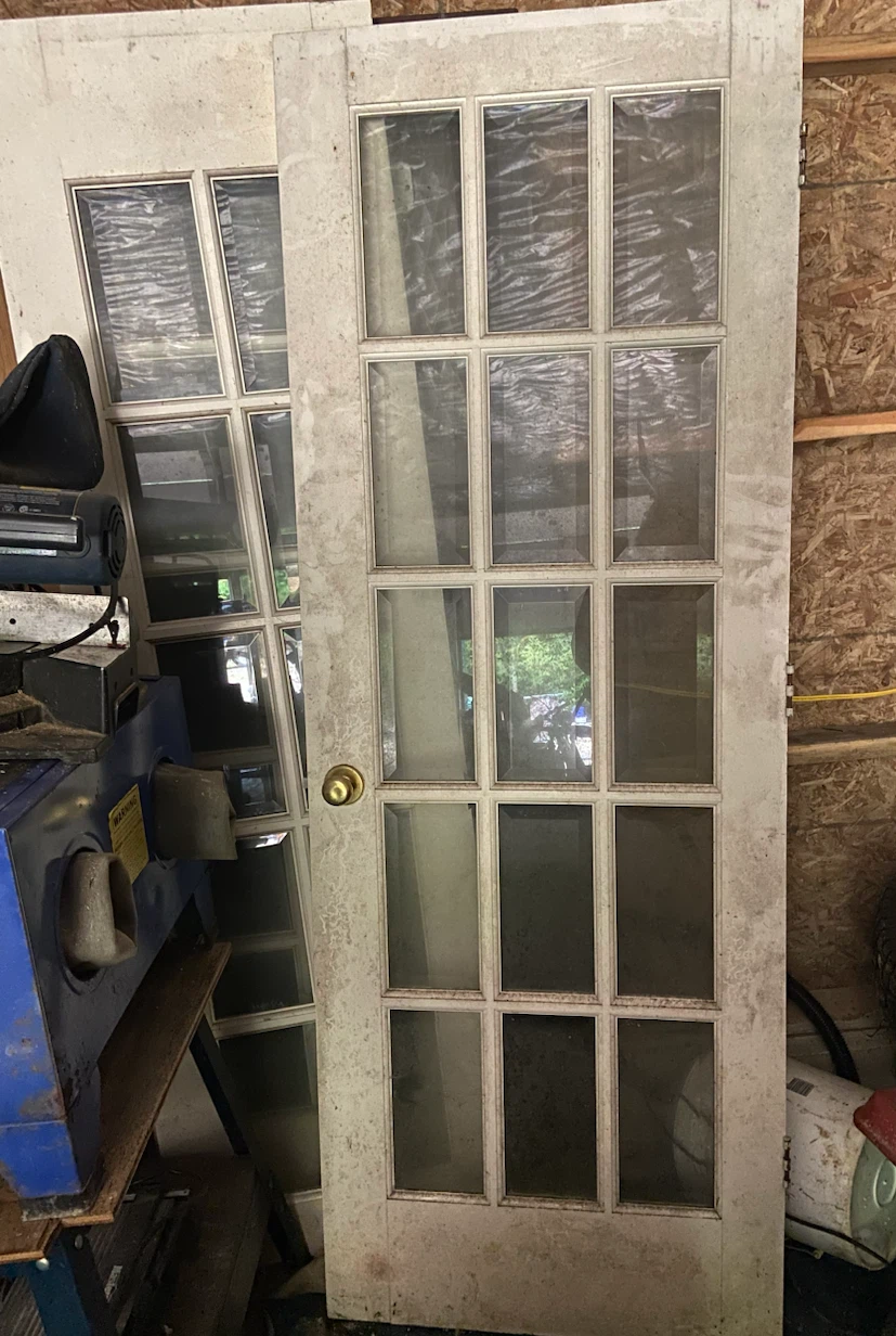 White 15 Lite French Interior Door