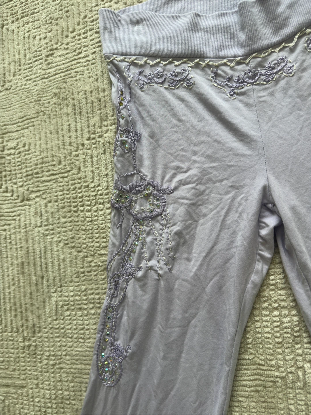 y2k Embellished Flared Pants - photo 3
