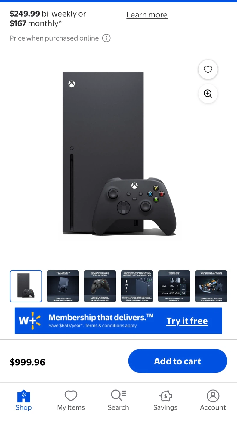 Xbox Series X Console with 2 Controller