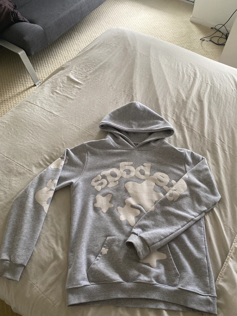 Sp5der Hoodie Grey