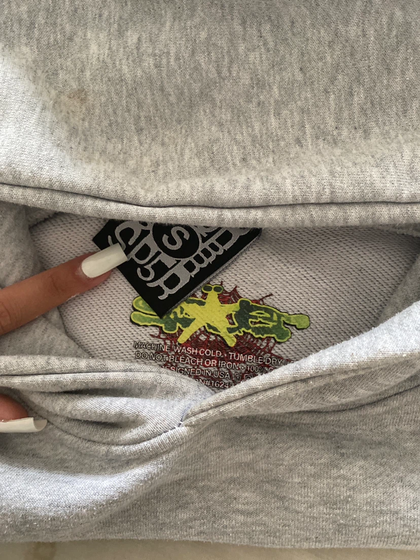 Sp5der Hoodie Grey - photo 2