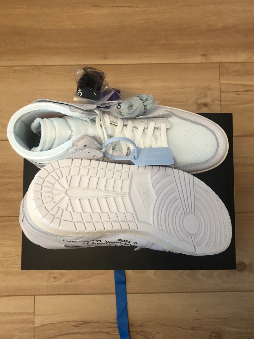 Jordan 1 Off White Virgil Alaska Sz 13 - photo 4