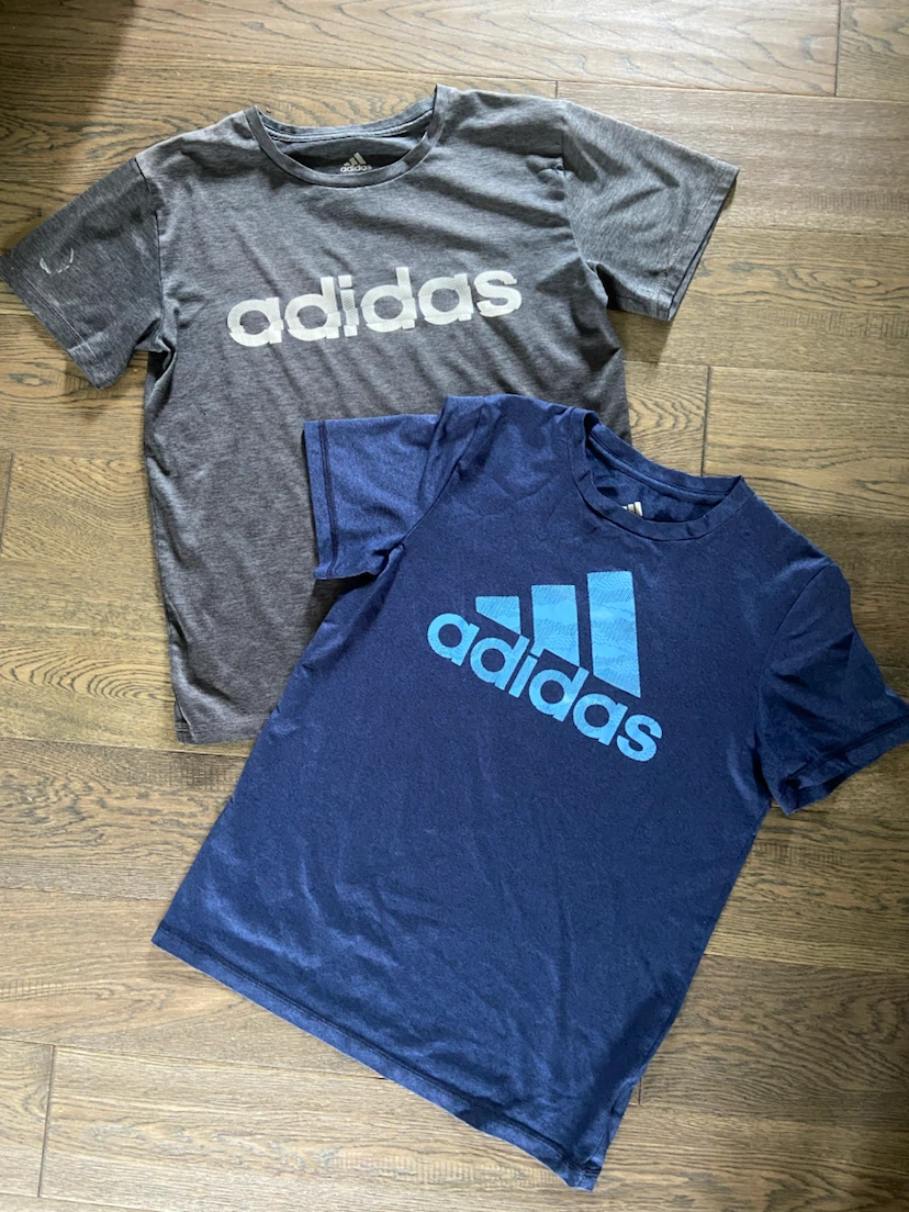 Set of 2: Boys Adidas T-shirts Size Youth M