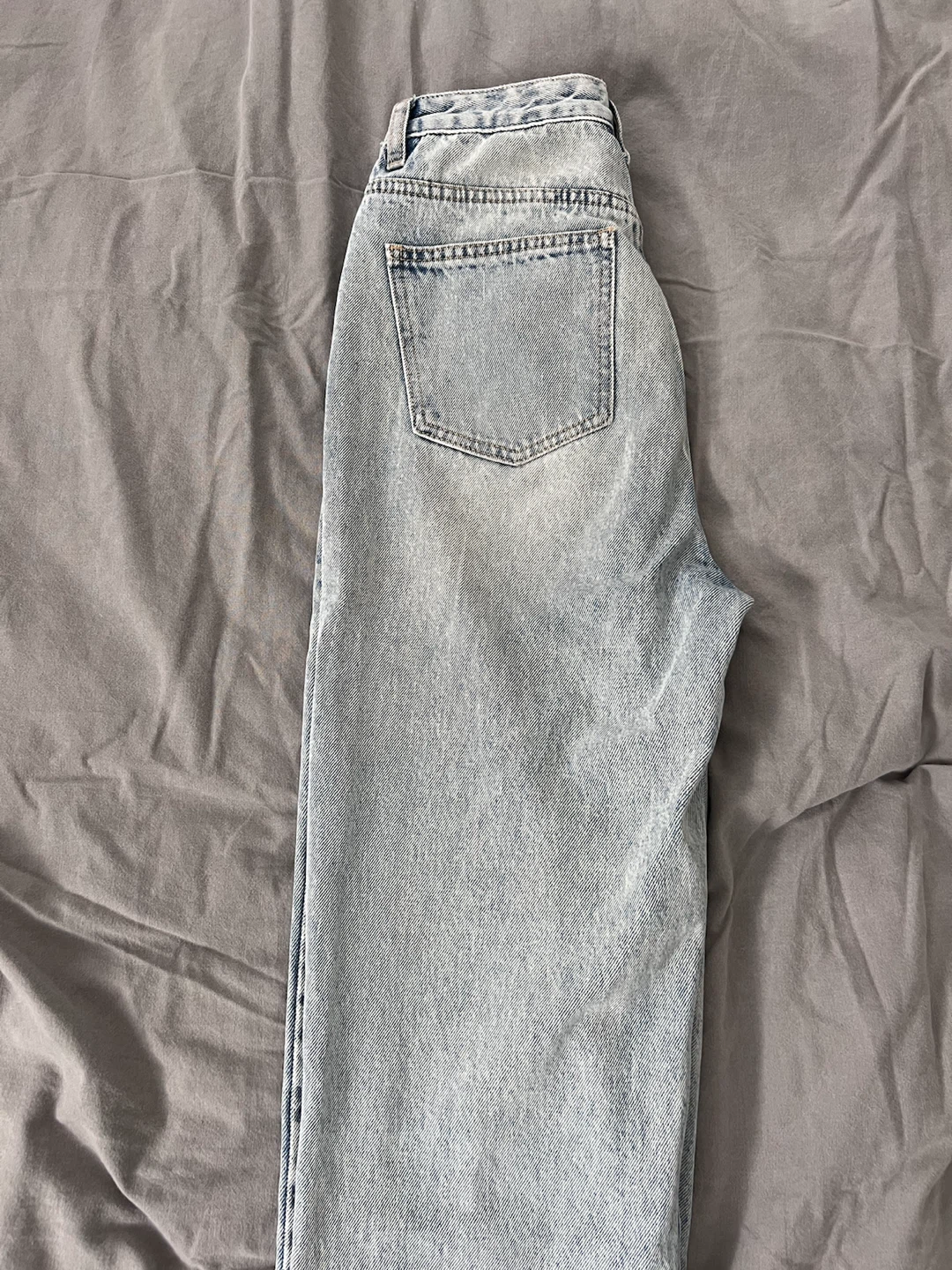 White Fox Acid Wash Wide Leg Jeans - photo 3