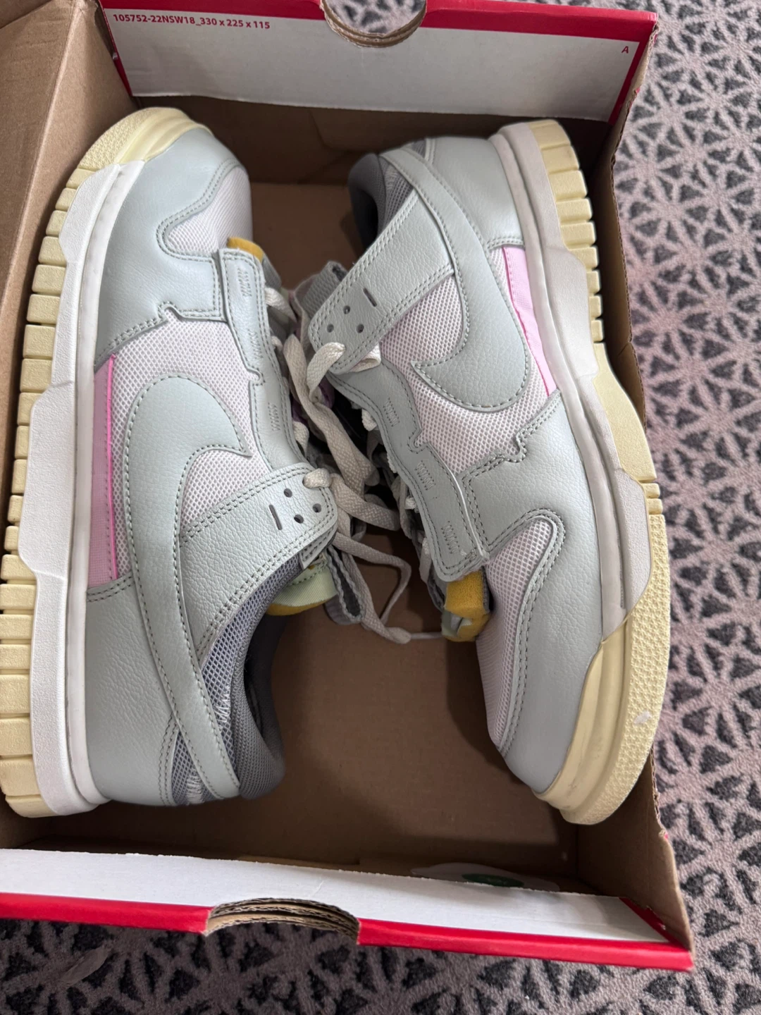 Nike Dunk Low Disrupt 2 Sea Glass and Pink - photo 4