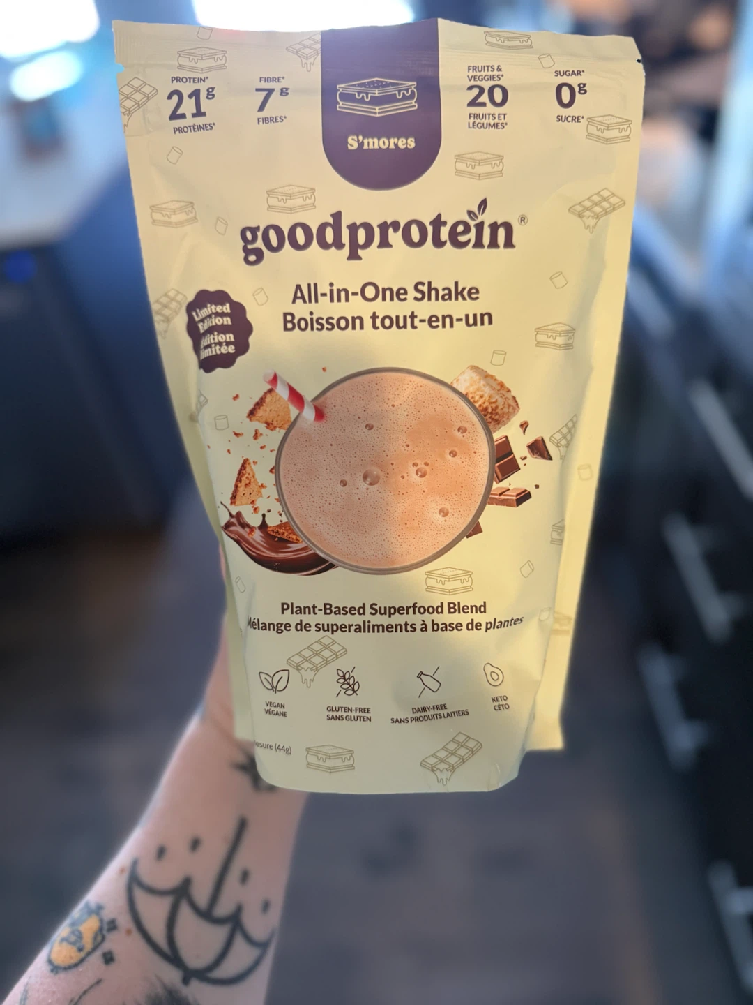 GoodProtein All-in-One Shake - S'mores Flavour