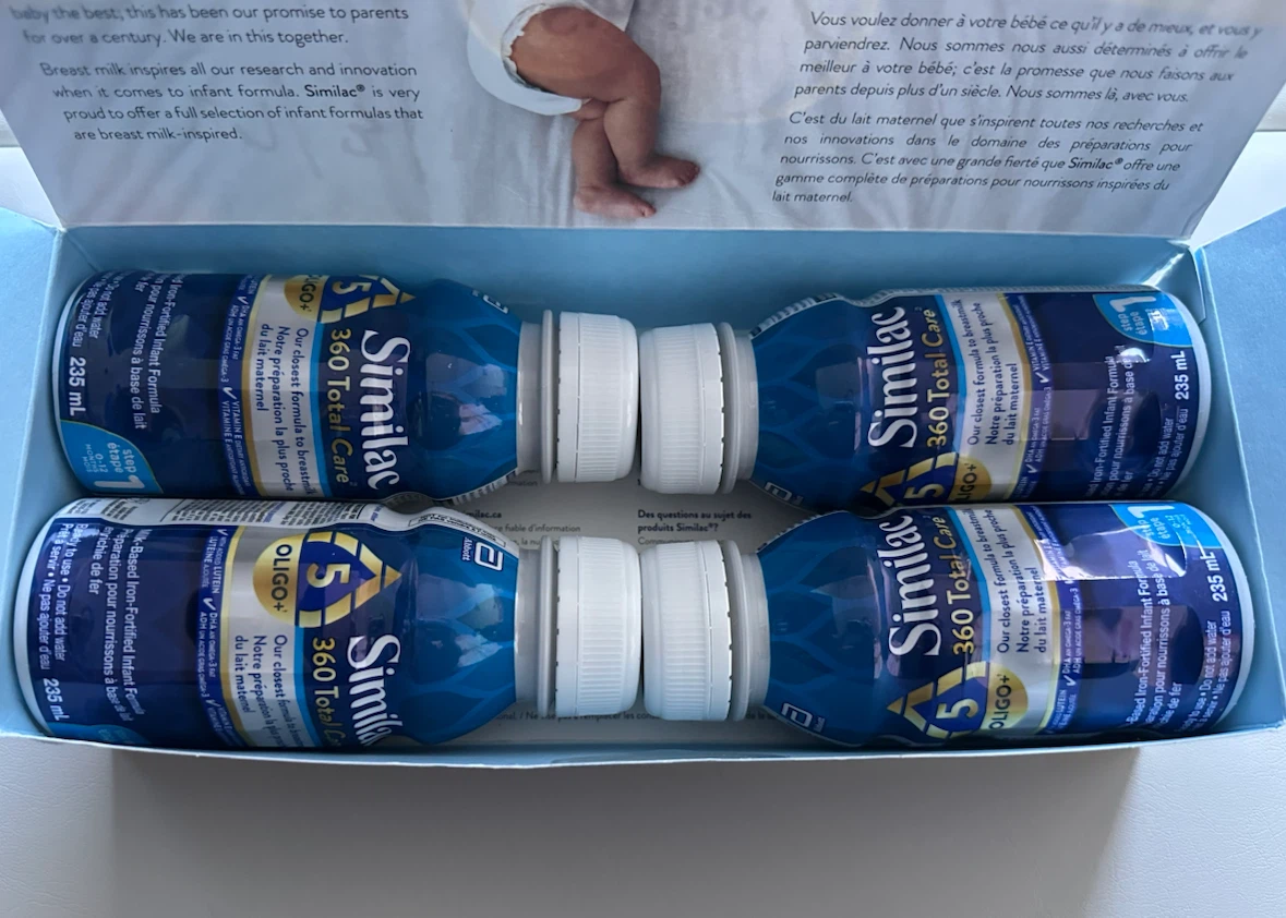 Similac 360 Total Care Ready-to-Feed 235mL – 4 Bottles