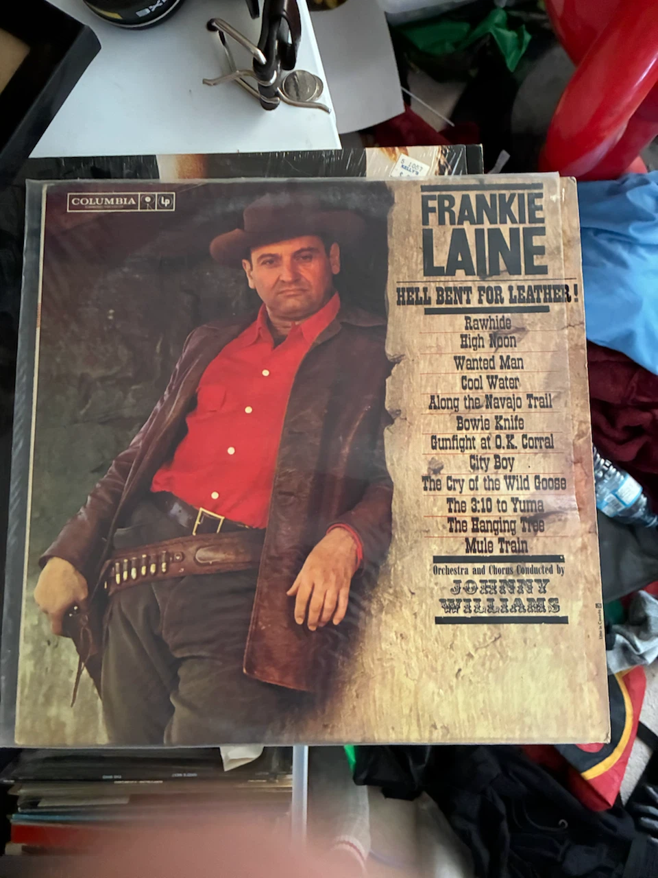 Frankie Laine Hell Bent for Leather! Vinyl Record