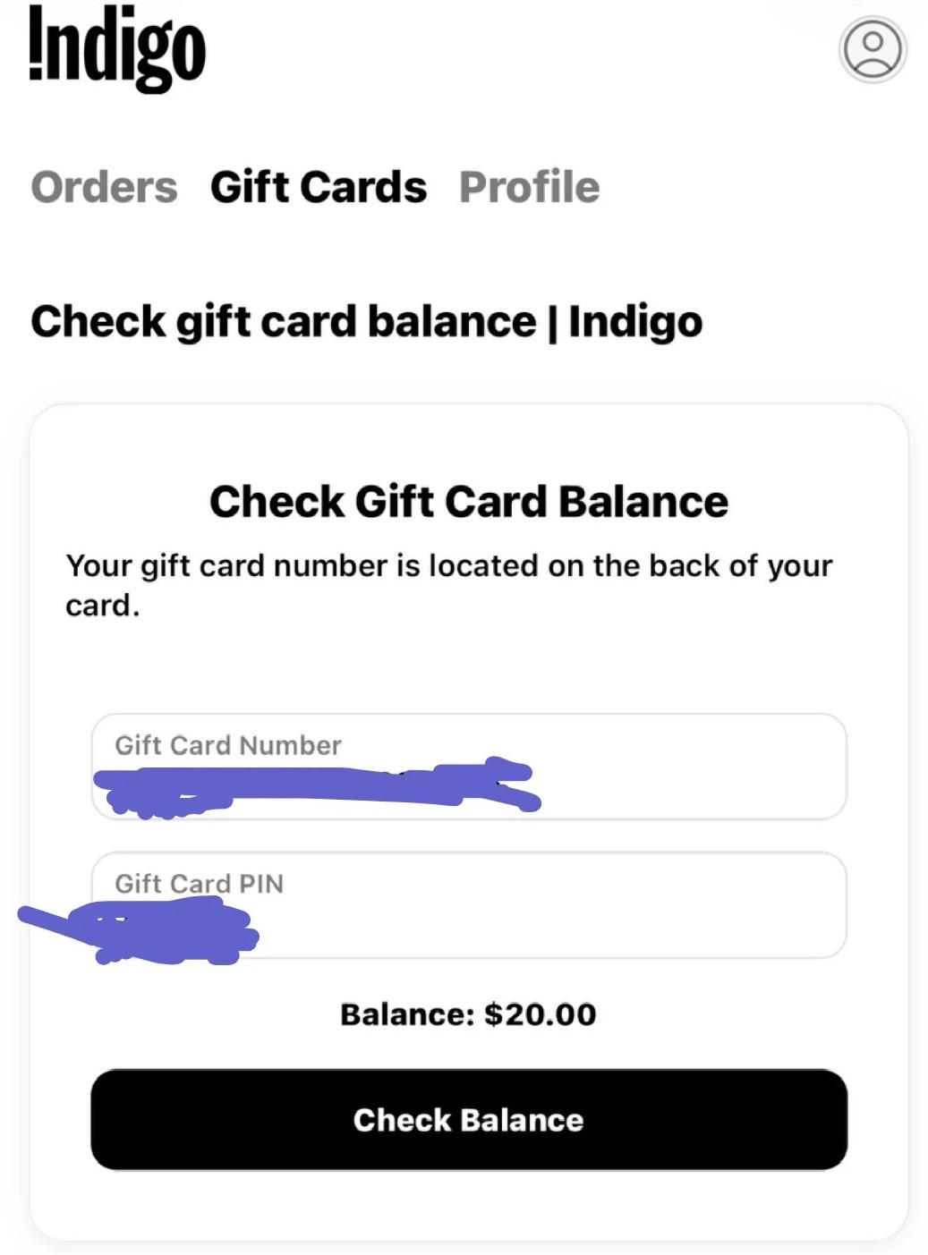 Indigo $20 Gift Card - photo 4