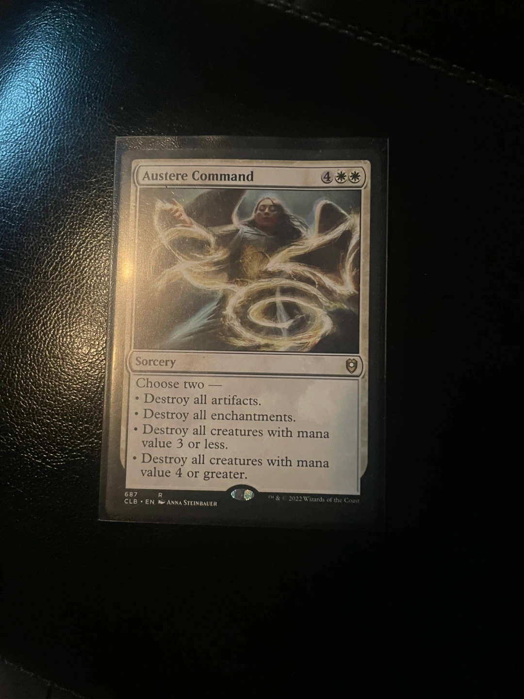 Magic: The Gathering Austere Command Card