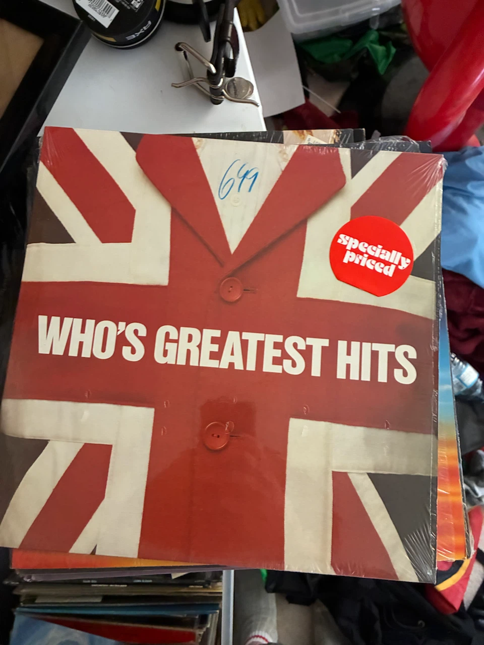 The Who's Greatest Hits Vinyl Record