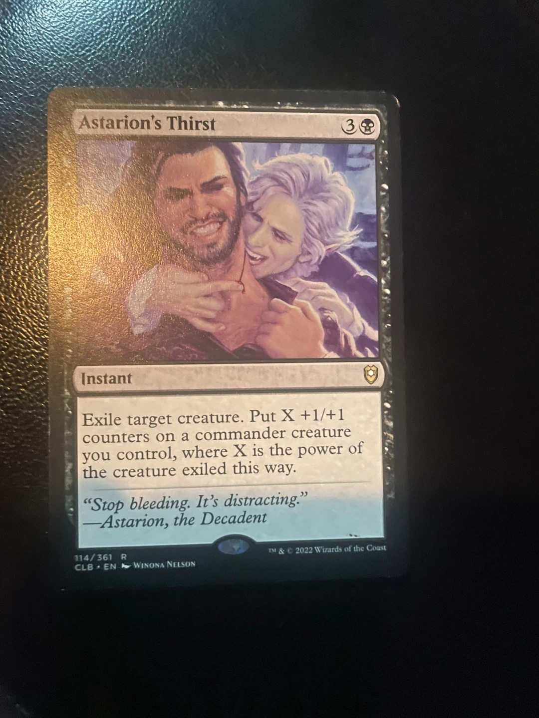 Astarion's Thirst Magic The Gathering Card