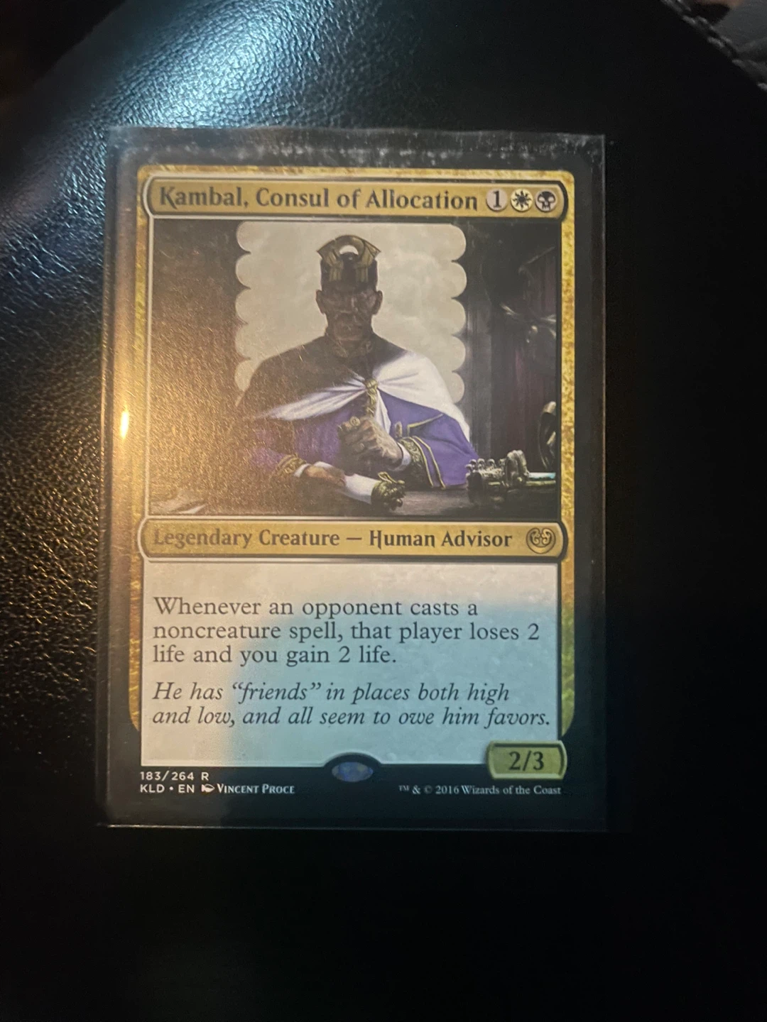 Kambal, Consul of Allocation Magic Card