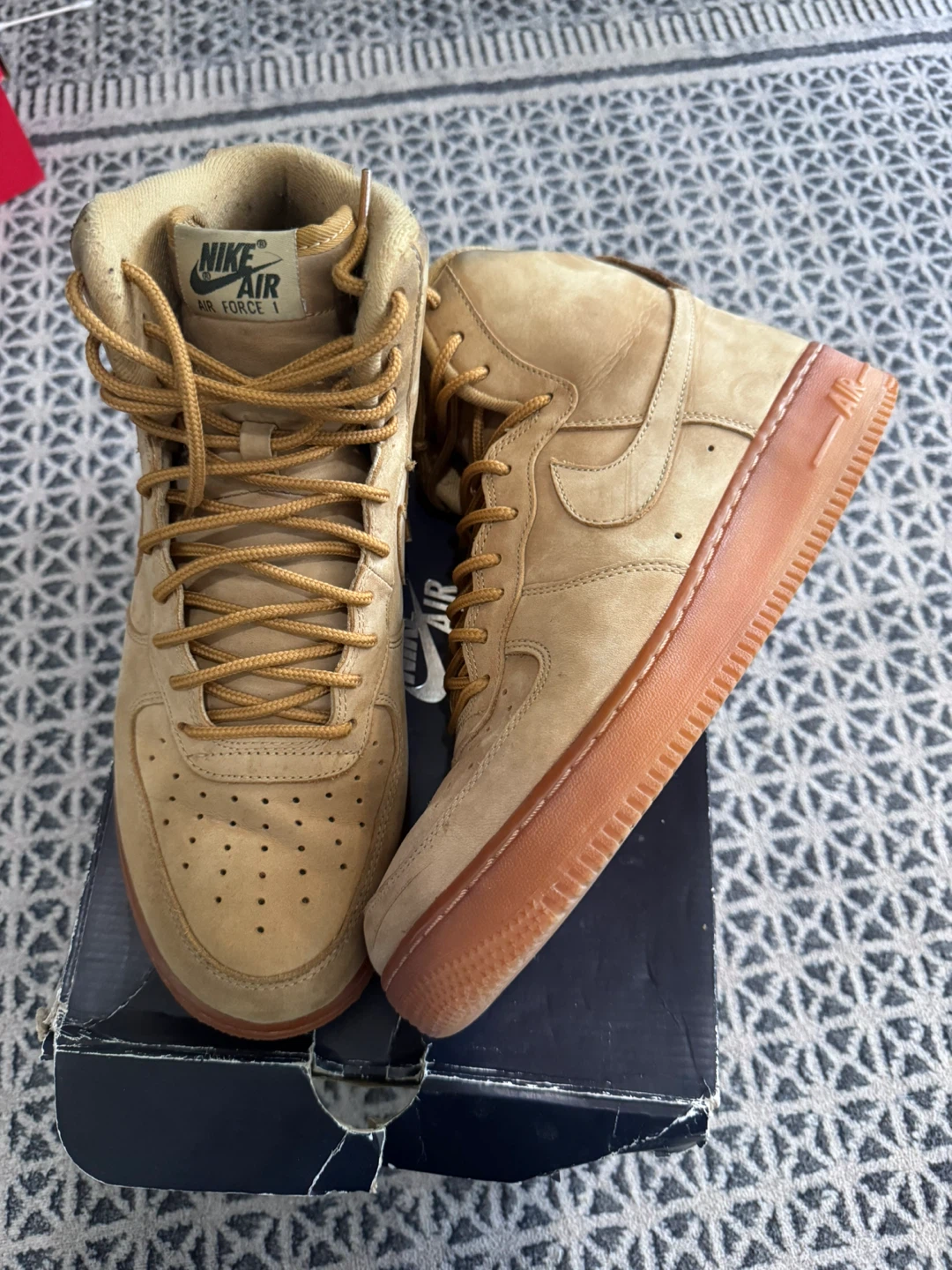 Nike Air Force 1 High ‘07 LV8 Wheat (2017) - photo 2