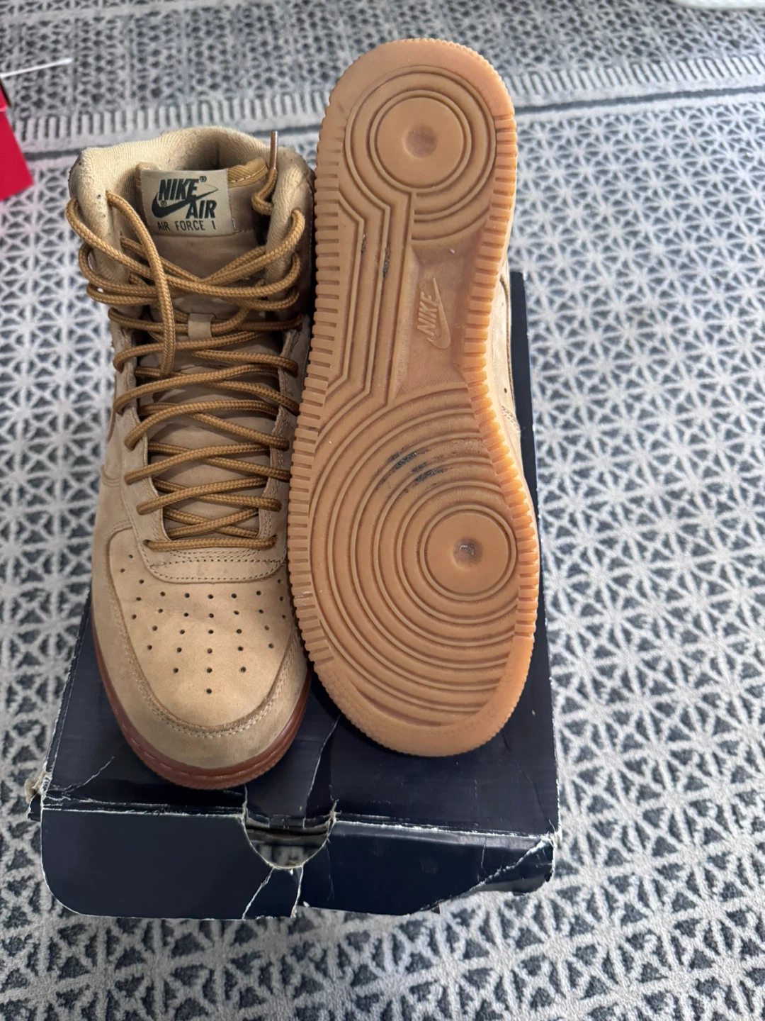Nike Air Force 1 High ‘07 LV8 Wheat (2017) - photo 3
