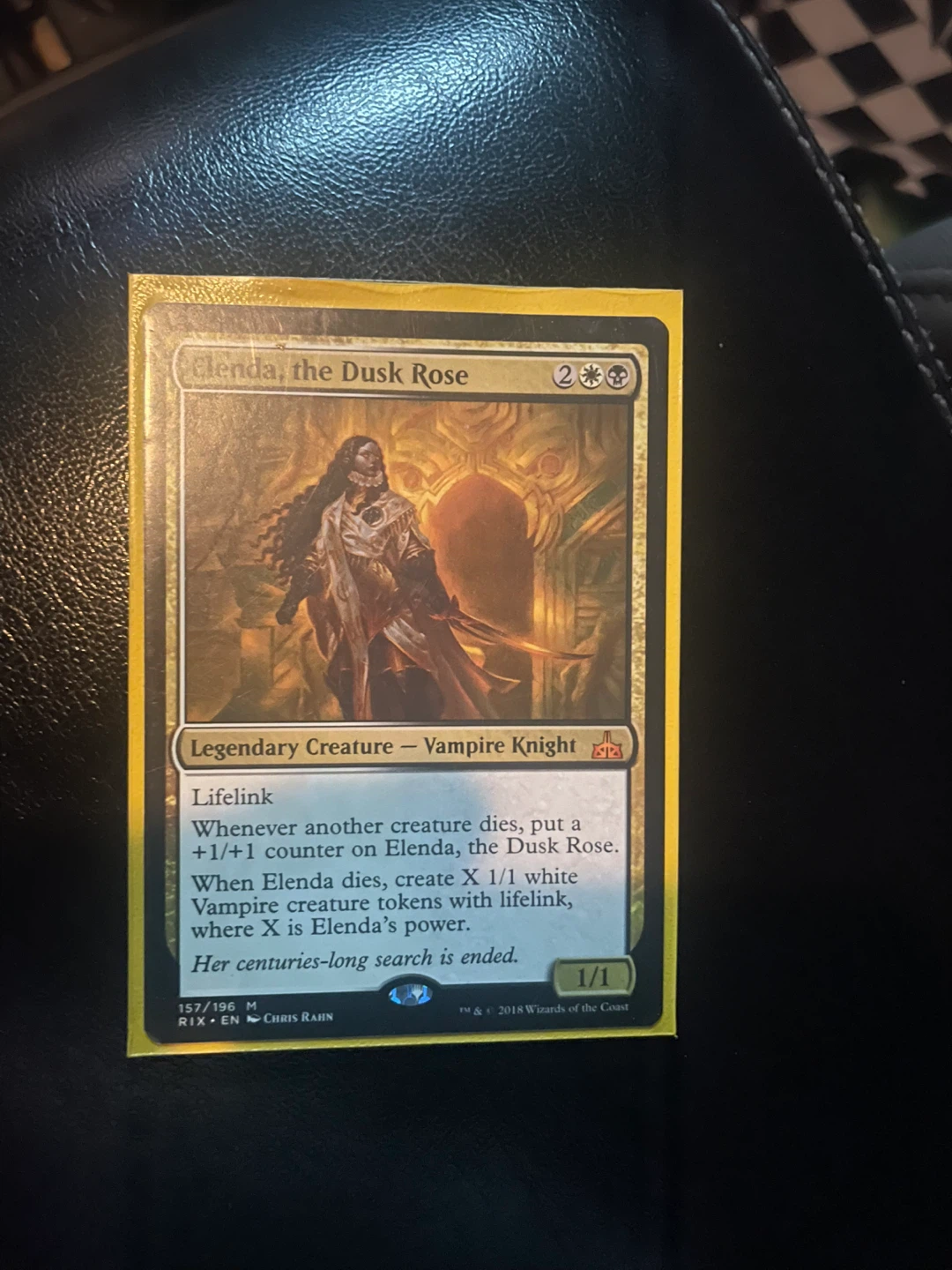 Magic the Gathering Elenda, the Dusk Rose Card
