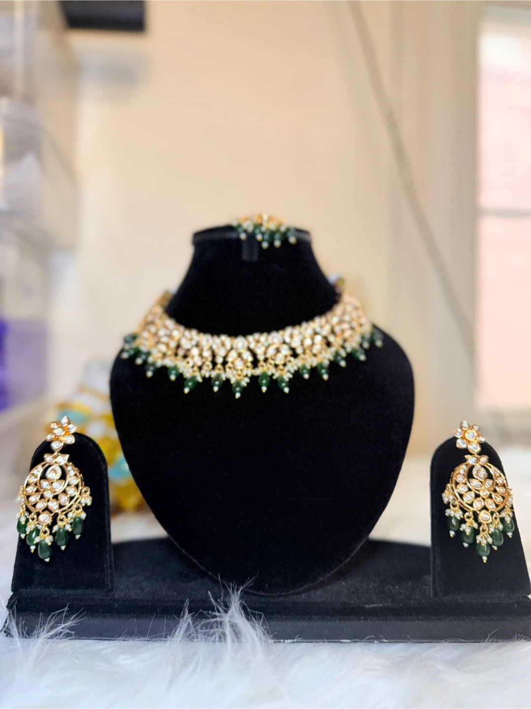 Premium jarau kundan jewelry