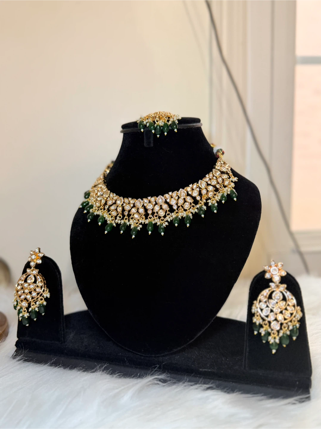Premium jarau kundan jewelry - photo 3